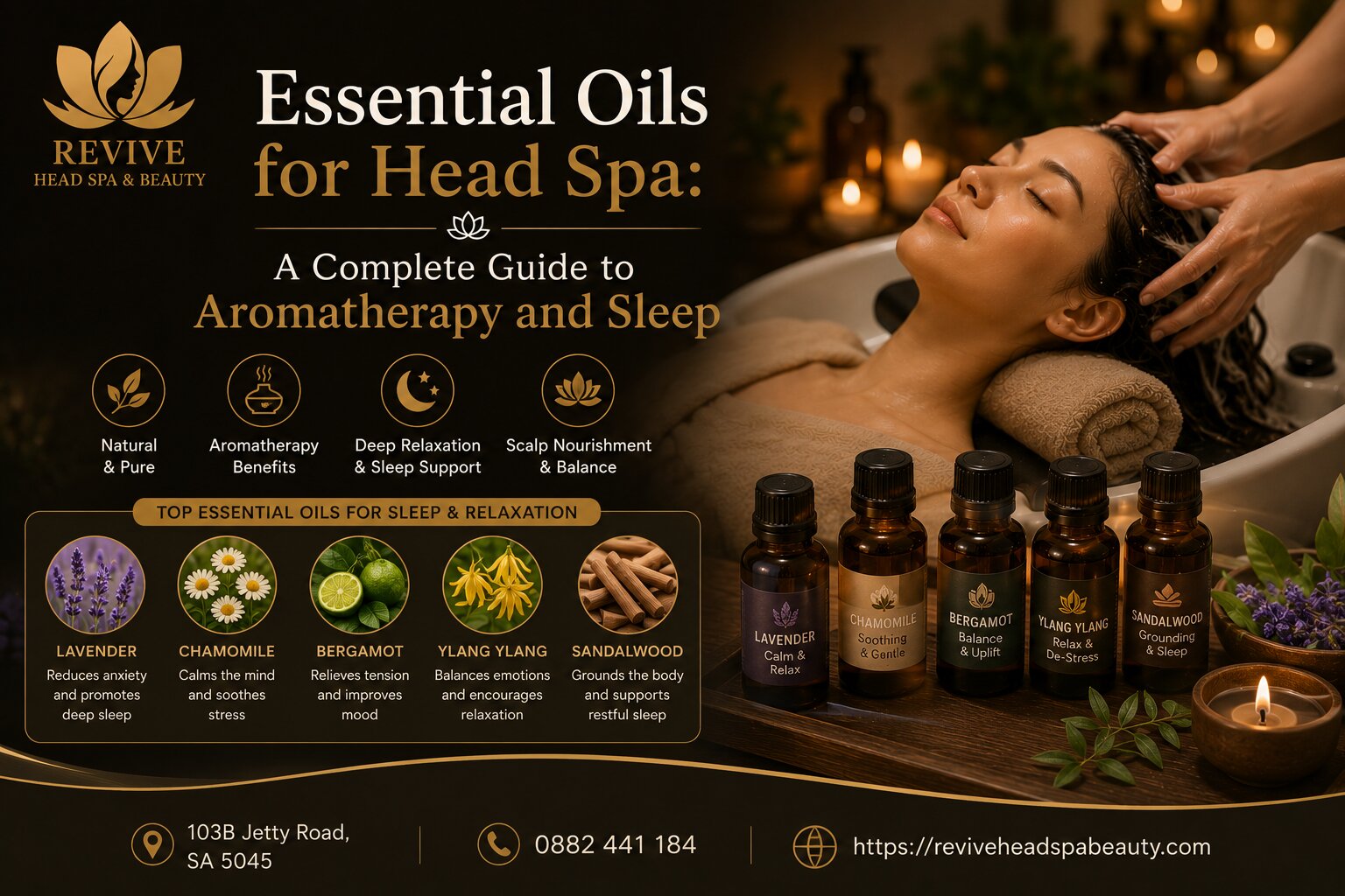 Essential Oils for Head-Spa
