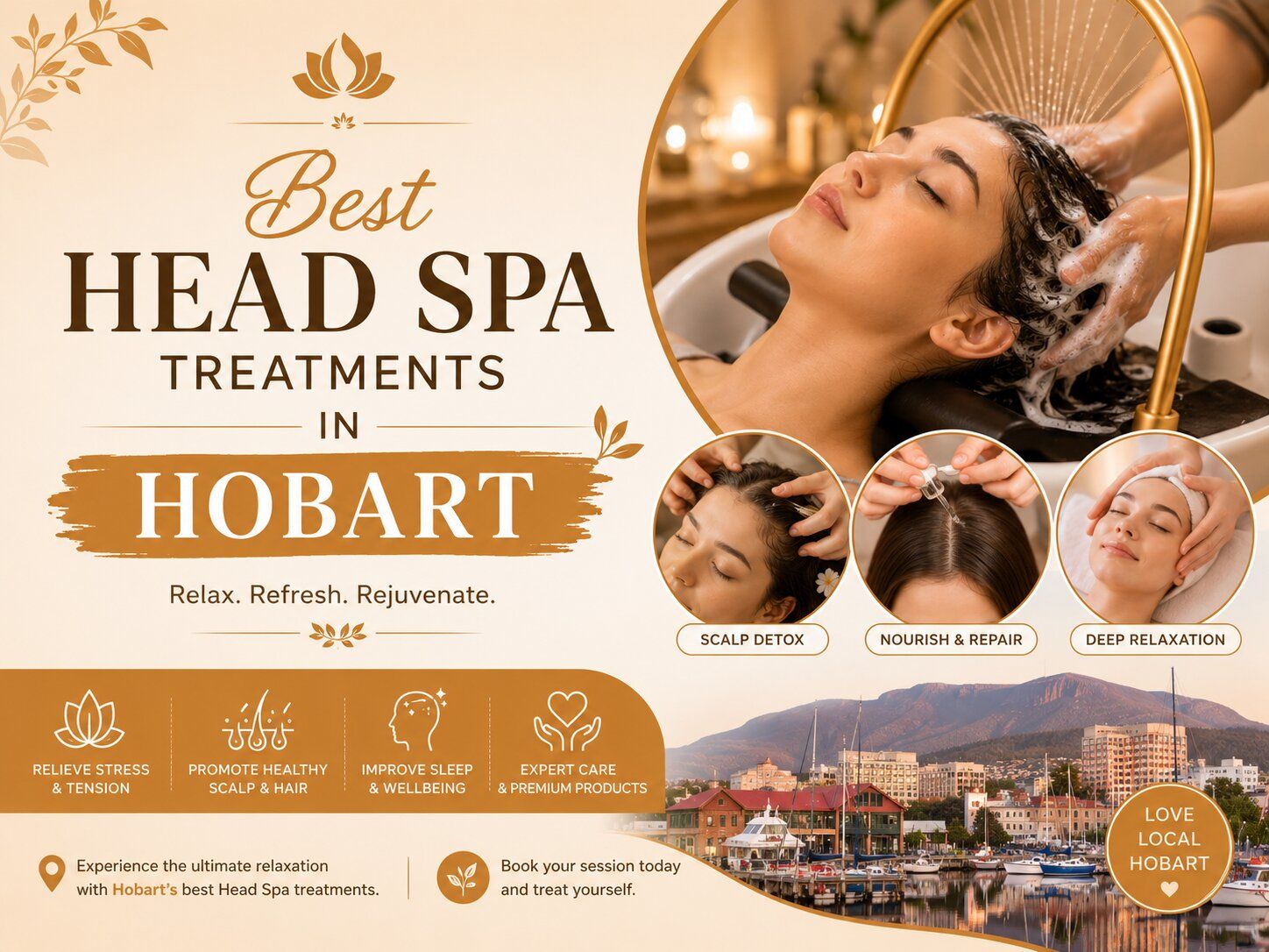 Best Head Spa Treatments in Hobart
