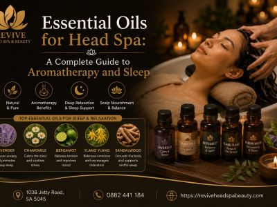 Essential Oils for Head Spa