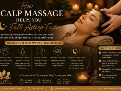 How Scalp Massage Helps You Fall Asleep Faster