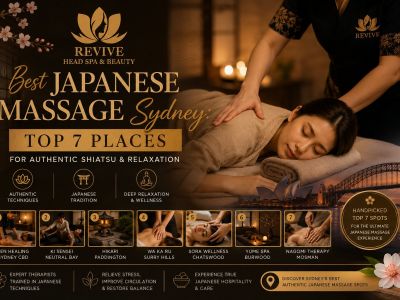 Best Japanese Massage Sydney: Top 7 Places for Authentic Shiatsu & Relaxation