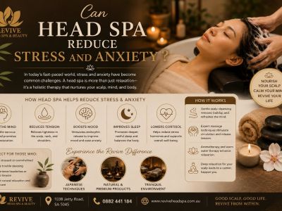 Can Head Spa Reduce Stress and Anxiety