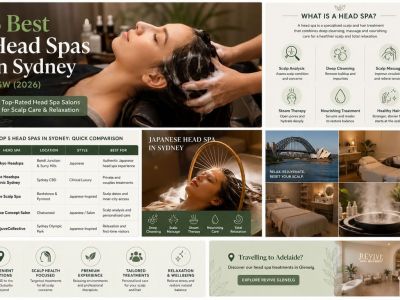 Top 5 Head Spas in Sydney